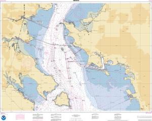 thumbnail for chart San Francisco Bay-Angel Island to Point San Pedro