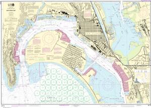 San Diego Bay Depth Chart