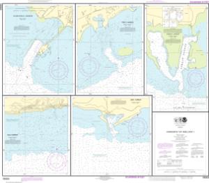 thumbnail for chart Harbors of Moloka‘i Kaunakakai Harbor;Pūko‘o Harbor;Kamalō Harbor;Kolo Harbor;Lono Harbor