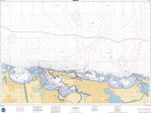 thumbnail for chart Approaches to San Juan Harbor