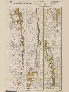 thumbnail for chart FL,1933, Barnes Sound To Key West