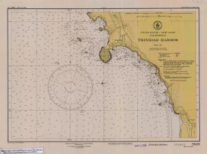 thumbnail for chart CA,1948, Trinidad Harbor