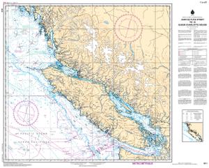 thumbnail for chart Juan de Fuca to / à Queen Charlotte Sound