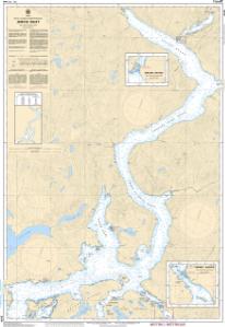 Burrard Inlet Depth Chart