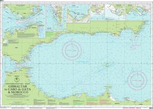 thumbnail for chart Gibraltar to Cabo de Gata and Morocco