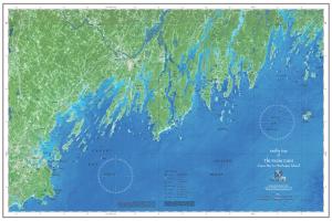 thumbnail for chart MA, Maine Coast Casco Navisat Map