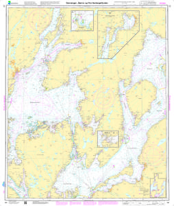 thumbnail for chart Samnanger-, Bjørna- og Ytre Hardangerfjorden