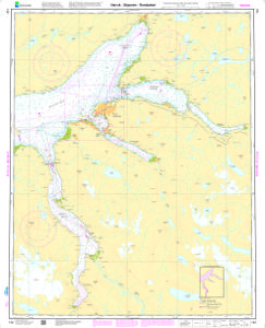 thumbnail for chart Narvik - Skjomen - Rombaken