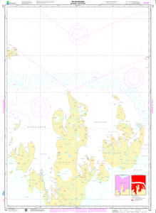thumbnail for chart Nordaustlandet. Sjuøyane - Karl XII-øya