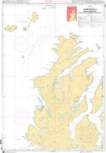 thumbnail for chart Abords Nord-Ouest des Îles Kerguelen - Des Îles Davis au Cap Marigny - Îles Nuageuses