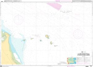 thumbnail for chart Îles Seba (Sawābi) et entrée du Détroit de Bab el Mandeb