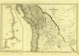 thumbnail for chart WA,1841,Map Of The Oregon Territory